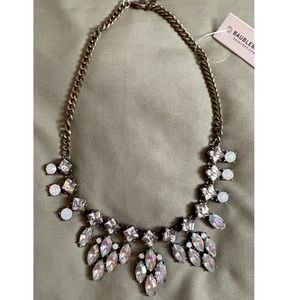 Opal and antique gold necklace